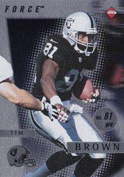 1997 Collector's Edge Extreme - Force #8 Tim Brown Front