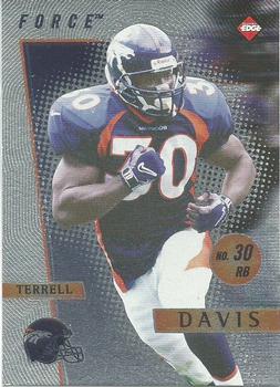 1997 Collector's Edge Extreme - Force #12 Terrell Davis Front