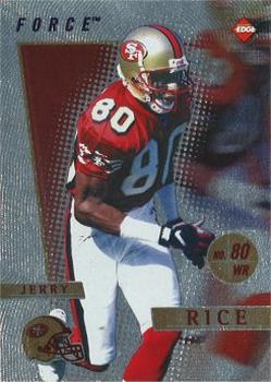 1997 Collector's Edge Extreme - Force #21 Jerry Rice Front
