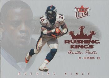 2004 Ultra - Rushing Kings #1 RU Clinton Portis Front