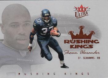2004 Ultra - Rushing Kings #6 RU Shaun Alexander Front