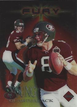 1997 Collector's Edge Extreme - Fury #18 Steve Young Front
