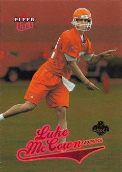 2004 Ultra - Update Draft Day #U239 Luke McCown Front