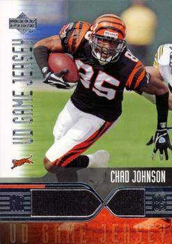 2004 Upper Deck - UD Game Jerseys #CJ-GJ Chad Johnson Front