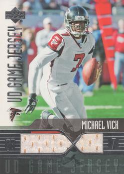 2004 Upper Deck - UD Game Jerseys #MV-GJ Michael Vick Front