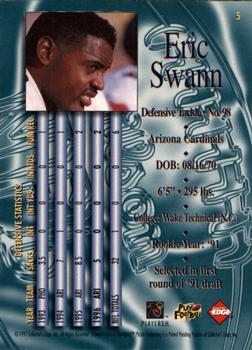 1997 Collector's Edge Masters #5 Eric Swann Back