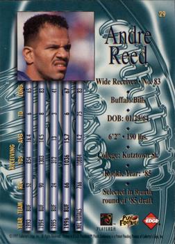 1997 Collector's Edge Masters #29 Andre Reed Back