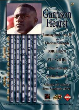 1997 Collector's Edge Masters #57 Garrison Hearst Back