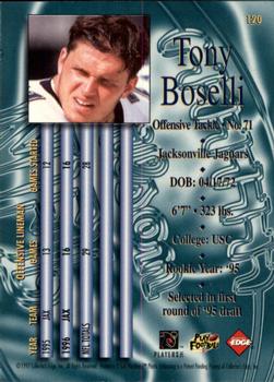 1997 Collector's Edge Masters #120 Tony Boselli Back