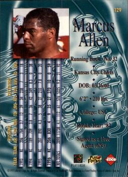 1997 Collector's Edge Masters #129 Marcus Allen Back