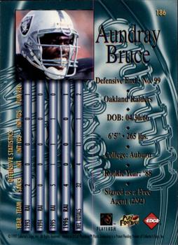 1997 Collector's Edge Masters #186 Aundray Bruce Back