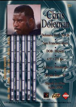 1997 Collector's Edge Masters #221 Chris Doleman Back