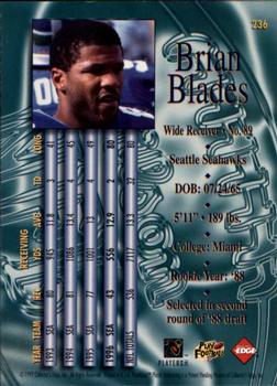 1997 Collector's Edge Masters #236 Brian Blades Back