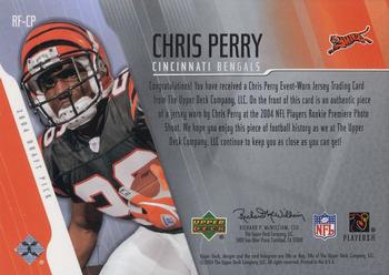 2004 Upper Deck - Rookie Futures Jerseys #RF-CP Chris Perry Back