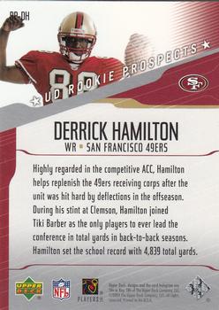 2004 Upper Deck - UD Rookie Prospects #RP-DH Derrick Hamilton Back