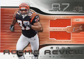 2004 Upper Deck - Rookie Review #RR-KW Kelley Washington Front