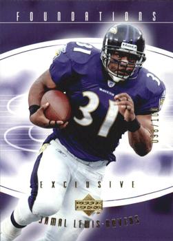 2004 Upper Deck Foundations - Exclusive Gold #9 Jamal Lewis Front