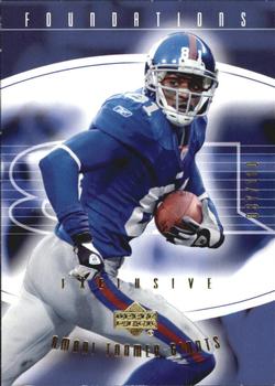 2004 Upper Deck Foundations - Exclusive Gold #68 Amani Toomer Front