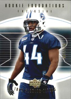 2004 Upper Deck Foundations - Exclusive Gold #124 Troy Fleming Front