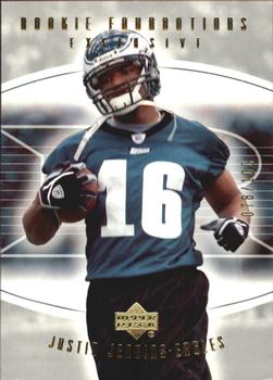 2004 Upper Deck Foundations - Exclusive Gold #202 Justin Jenkins Front
