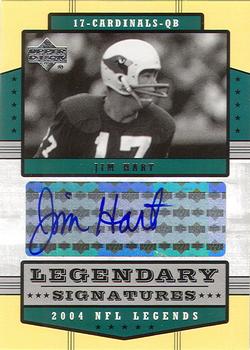 2004 Upper Deck Legends - Legendary Signatures #LS-HT Jim Hart Front