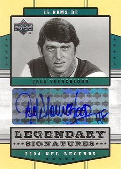 2004 Upper Deck Legends - Legendary Signatures #LS-YO Jack Youngblood Front