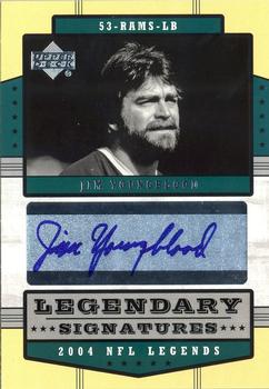 2004 Upper Deck Legends - Legendary Signatures #LS-JY Jim Youngblood Front