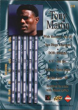 1997 Collector's Edge Masters - Nitro #218 Tony Martin Back