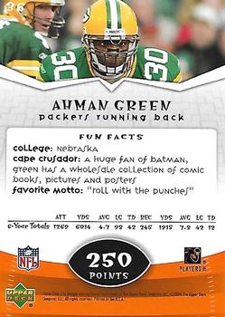 2004 Upper Deck Power Up - Orange #36 Ahman Green Back