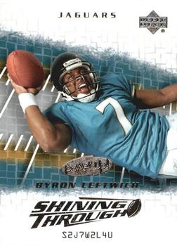 2004 Upper Deck Power Up - Shining Through #ST-14 Byron Leftwich Front