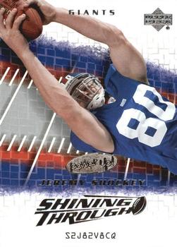 2004 Upper Deck Power Up - Shining Through #ST-21 Jeremy Shockey Front