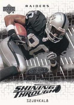 2004 Upper Deck Power Up - Shining Through #ST-23 Jerry Rice Front