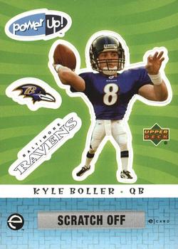 2004 Upper Deck Power Up - Stickers #PU-3 Kyle Boller Front