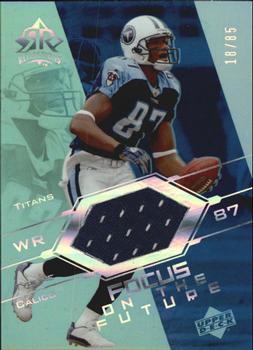 2004 Upper Deck Reflections - Focus on the Future Jerseys Rainbow #FO-TC Tyrone Calico Front