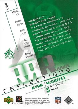 2004 Upper Deck Reflections - Green #237 Ryan McGuffey Back