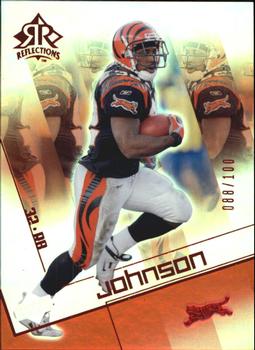2004 Upper Deck Reflections - Red #19 Rudi Johnson Front