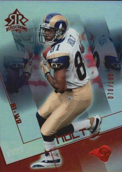2004 Upper Deck Reflections - Red #89 Torry Holt Front