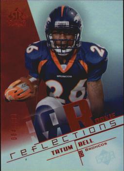 2004 Upper Deck Reflections - Red #160 Tatum Bell Front