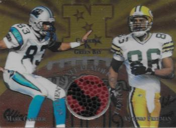 1997 Collector's Edge Masters - Playoff Game Ball #19 Mark Carrier / Antonio Freeman Front