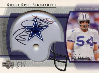 2004 Upper Deck Sweet Spot - Signatures #SS-RW Randy White Front