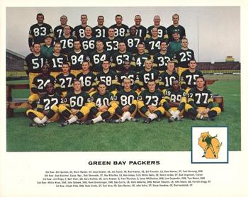 1962 Tang Team Photos #NNO Green Bay Packers Front