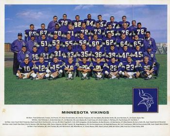 1962 Tang Team Photos #NNO Minnesota Vikings Front