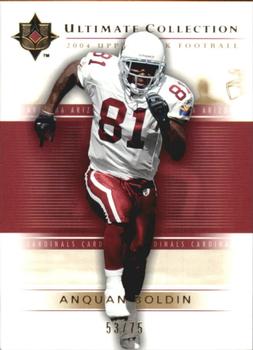 2004 Upper Deck Ultimate Collection - Gold #2 Anquan Boldin Front