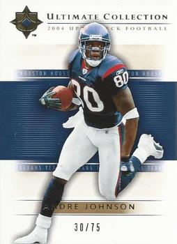 2004 Upper Deck Ultimate Collection - Gold #25 Andre Johnson Front