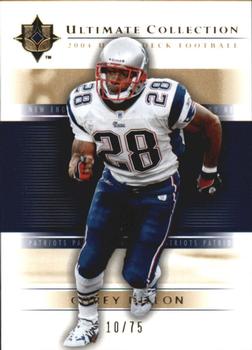 2004 Upper Deck Ultimate Collection - Gold #40 Corey Dillon Front