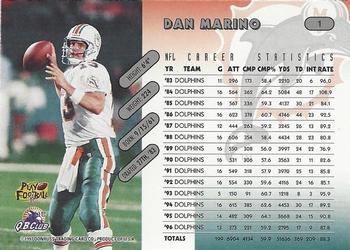 1997 Donruss #1 Dan Marino Back