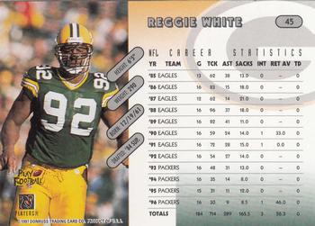 1997 Donruss #45 Reggie White Back