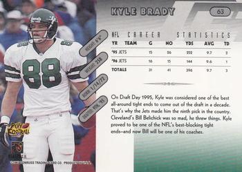 1997 Donruss #63 Kyle Brady Back