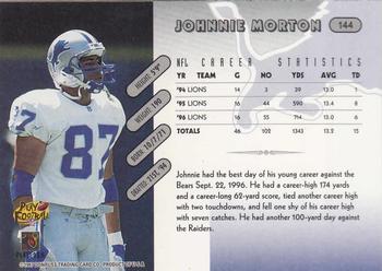 1997 Donruss #144 Johnnie Morton Back