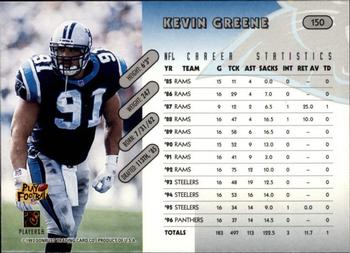 1997 Donruss #150 Kevin Greene Back